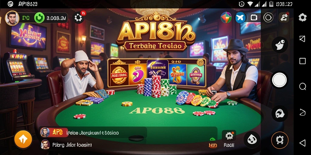 Tampilan gameplay seru dari API88 dalam permainan Kasino.