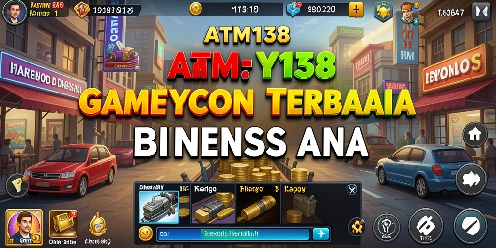Screenshot ATM138 yang menampilkan gameplay Tycoon yang menarik.