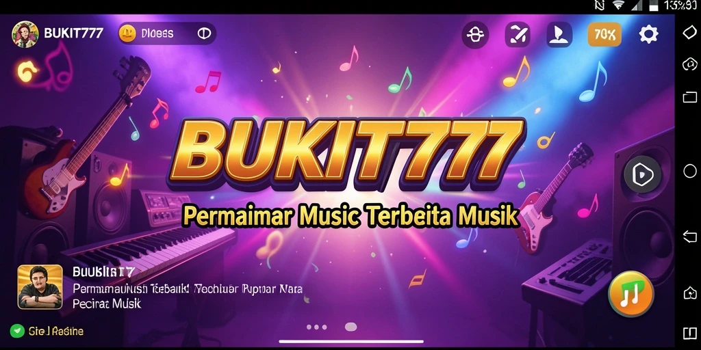 Tampilan gameplay BUKIT777 yang menyenangkan dan interaktif.