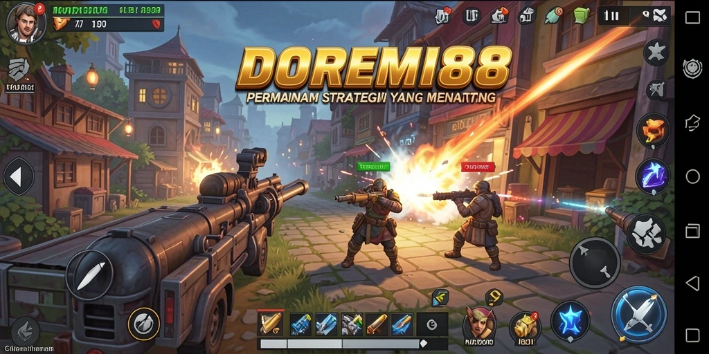 Tampilan gameplay DOREMI88 yang seru dan strategis.