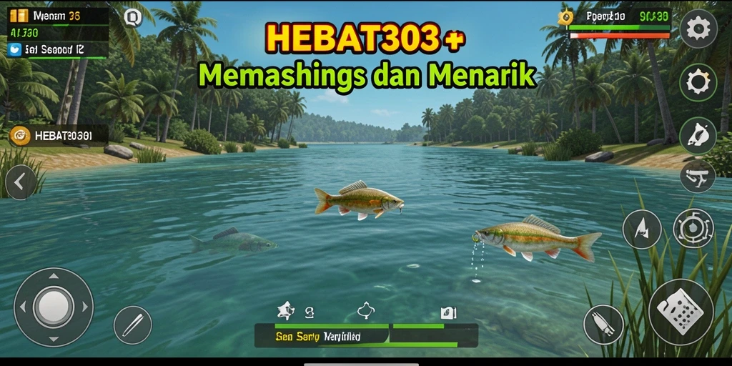 Gameplay seru HEBAT303 menampilkan pengalaman memancing yang mendebarkan.