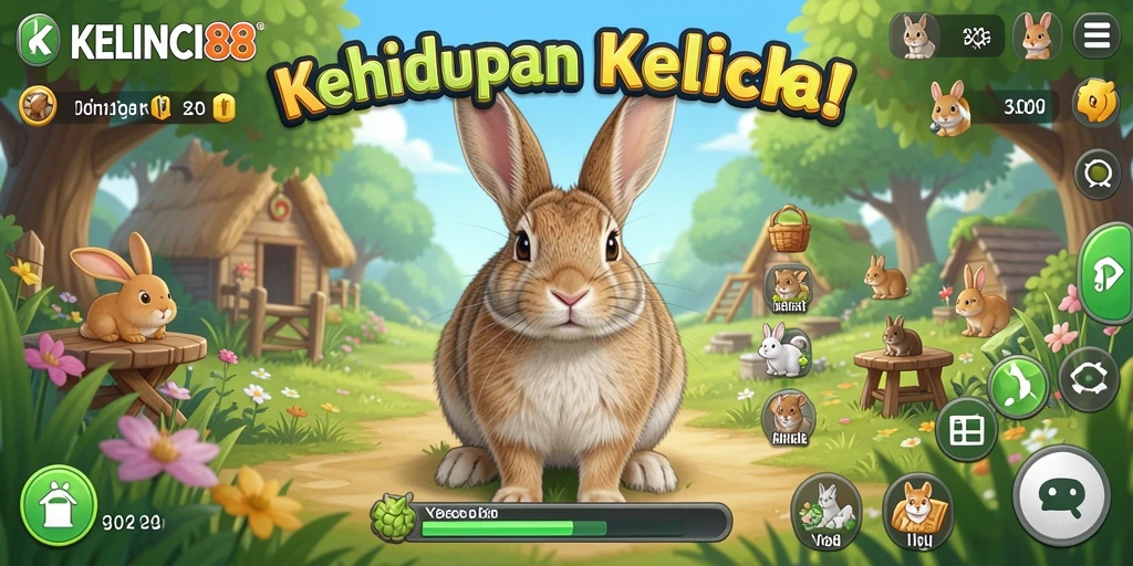 Tampilan gameplay KELINCI88 yang menarik dan interaktif.