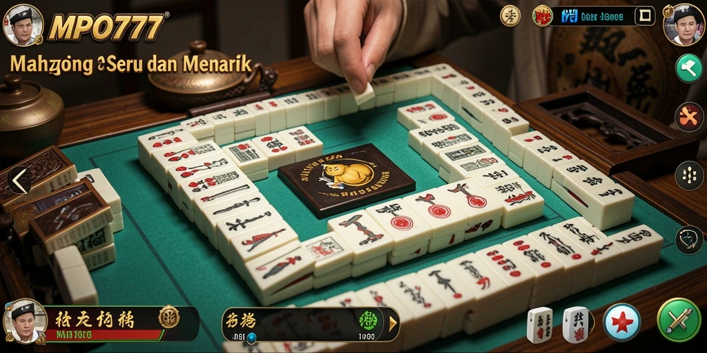 Screenshot MPO777 menampilkan gameplay Mahjong yang menarik dan seru.