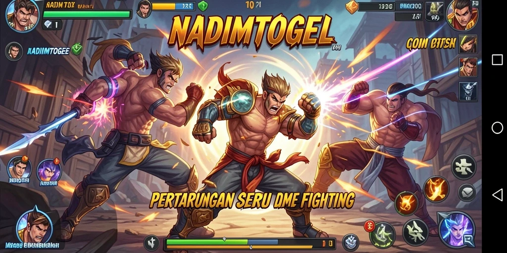 Tampilan grafis memukau dari gameplay NADIMTOGEL yang mendebarkan.