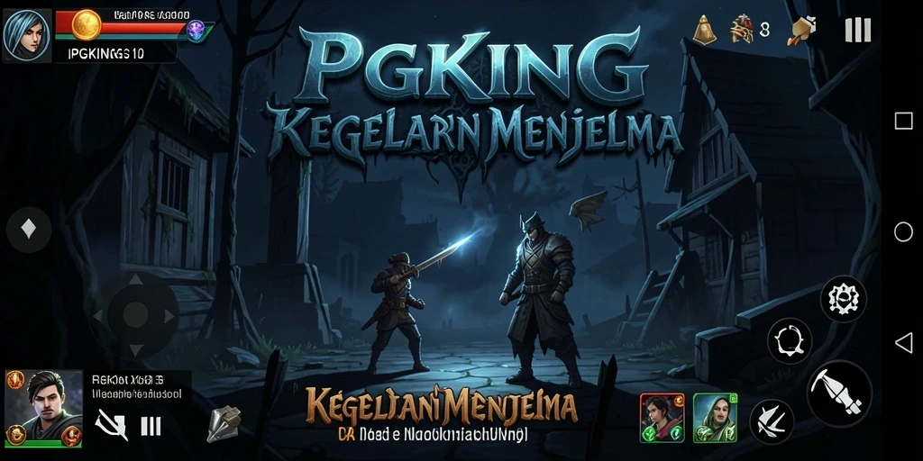Gameplay PGKING yang penuh dengan ketegangan dan teror.