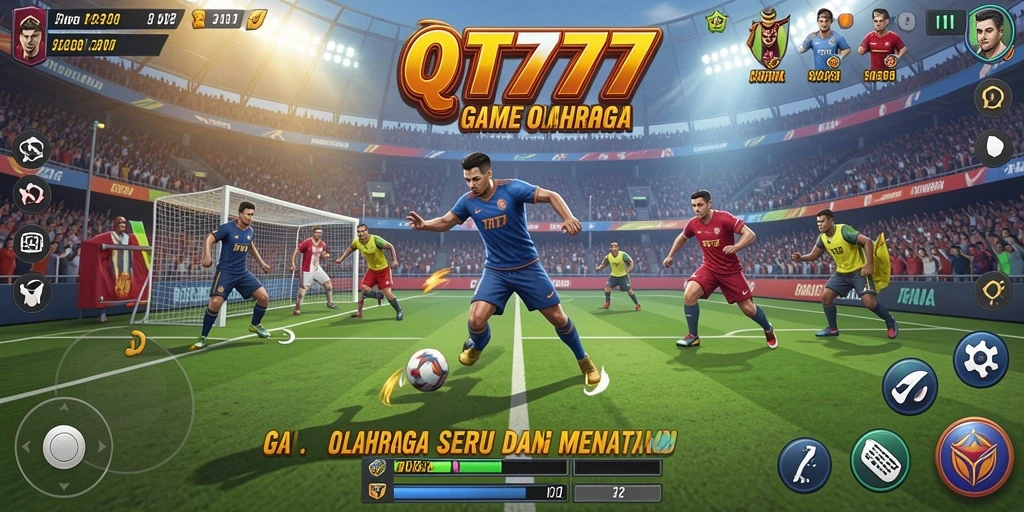 Tampilan gameplay QT777 yang seru dan menantang di cabang olahraga.
