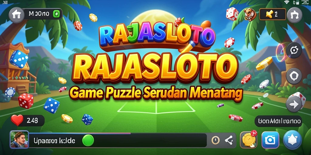 Tampilan gameplay RAJASLOTO yang menantang dan mengasyikkan.