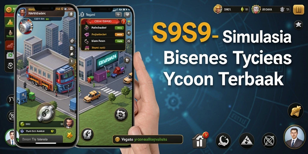 Tampilan gameplay menarik dari S9S9 yang penuh strategi Tycoon.