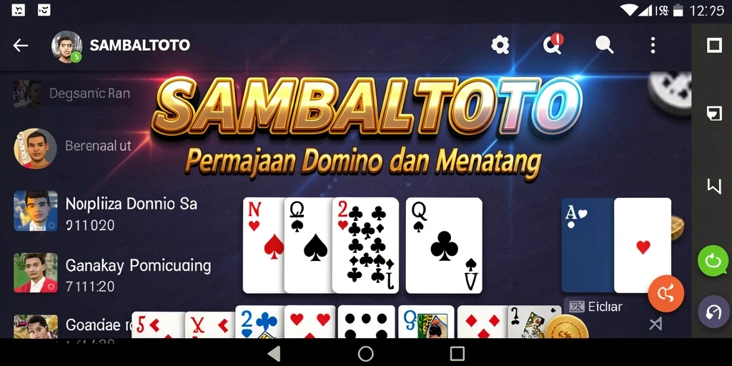 Tampilan gameplay yang menarik dan seru dari SAMBALTOTO.