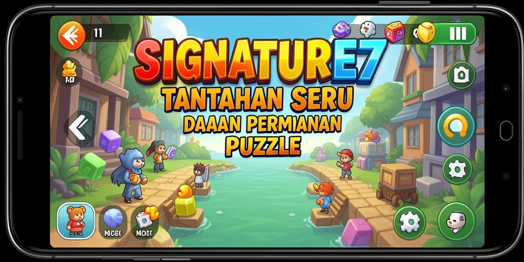 Gameplay SIGNATURE77 menampilkan tantangan puzzle yang menawan dan mengasyikkan.