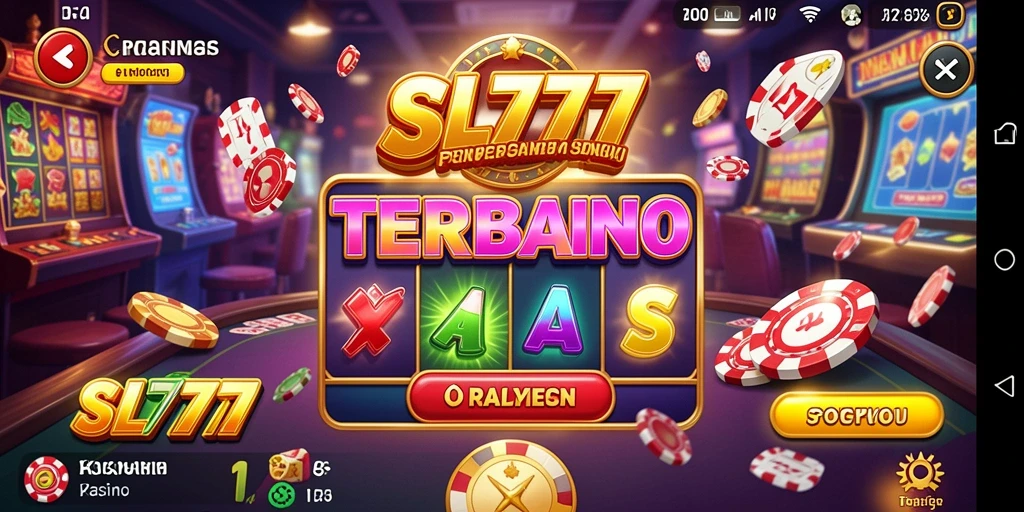 Tangkapan layar permainan SL777 menampilkan pengalaman kasino yang mendebarkan.