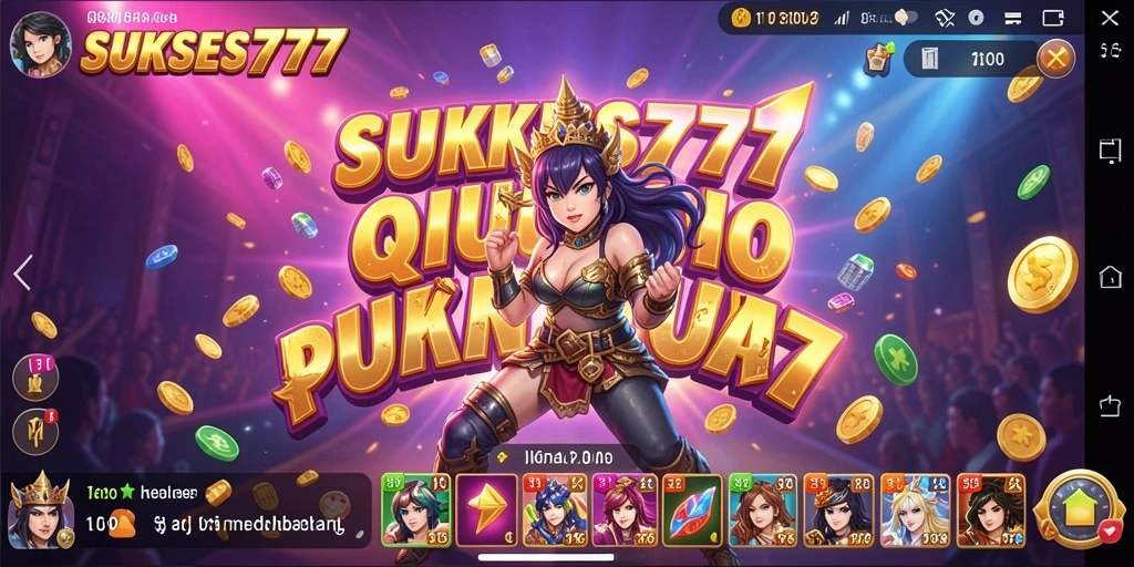 Gameplay QiuQiu yang mendebarkan dan penuh warna.