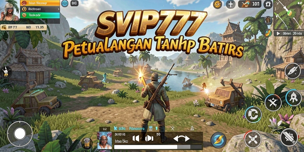 Tampilan gameplay <strong>SVIP777</strong> yang menakjubkan dalam dunia terbuka.